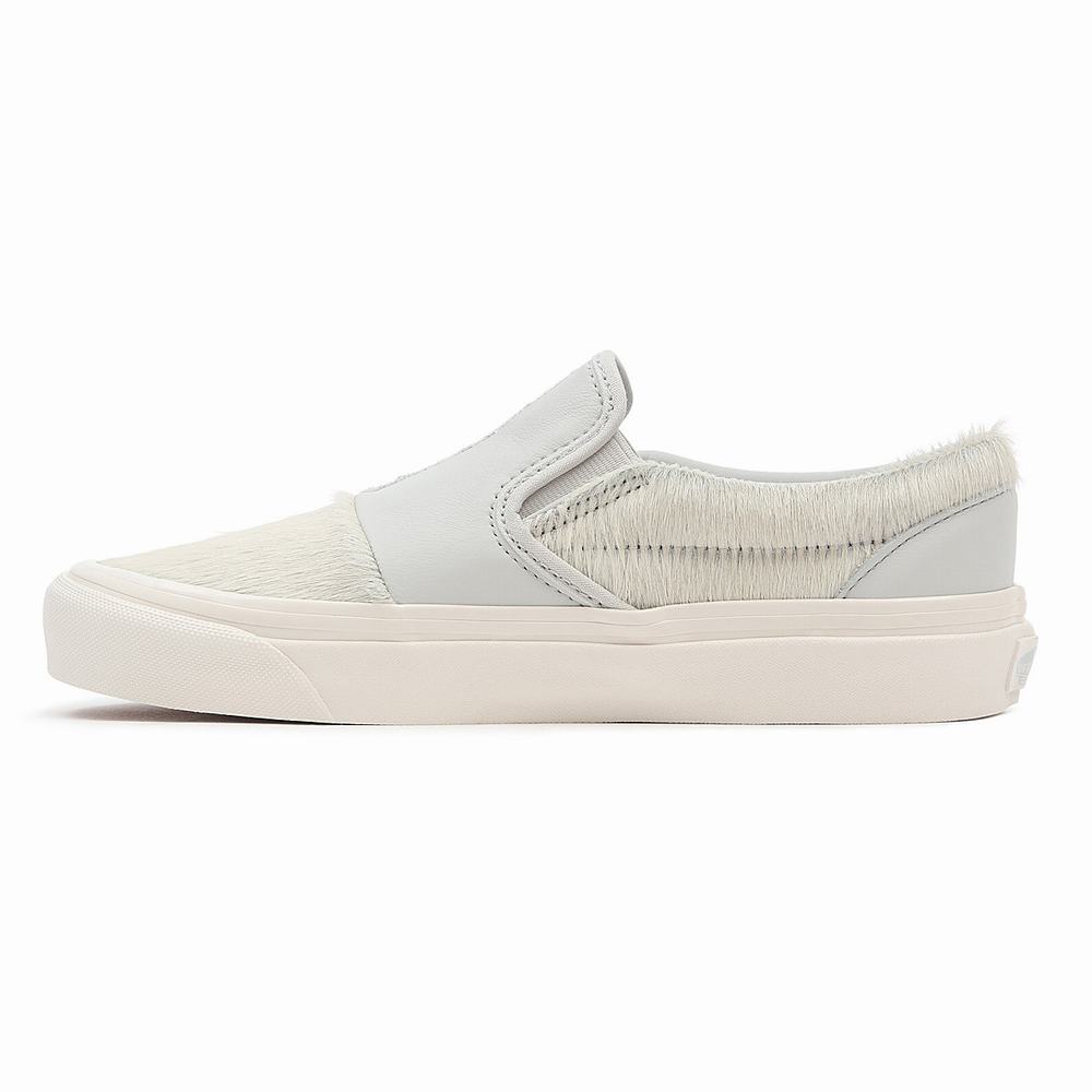 Zapatos Slip On Vans Anaheim Factory Classic Slip-On 98 DX PW Hombre Blancas | OQM976412