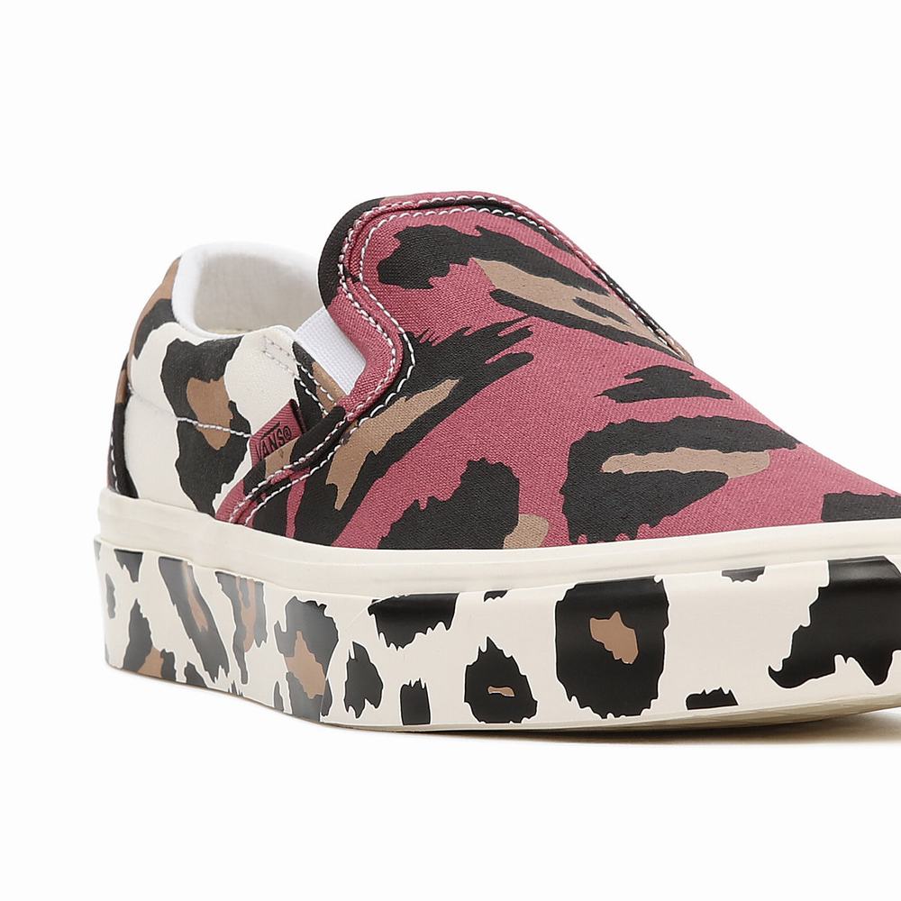 Zapatos Slip On Vans Animal Classic Mujer Multicolor | KLZ862710