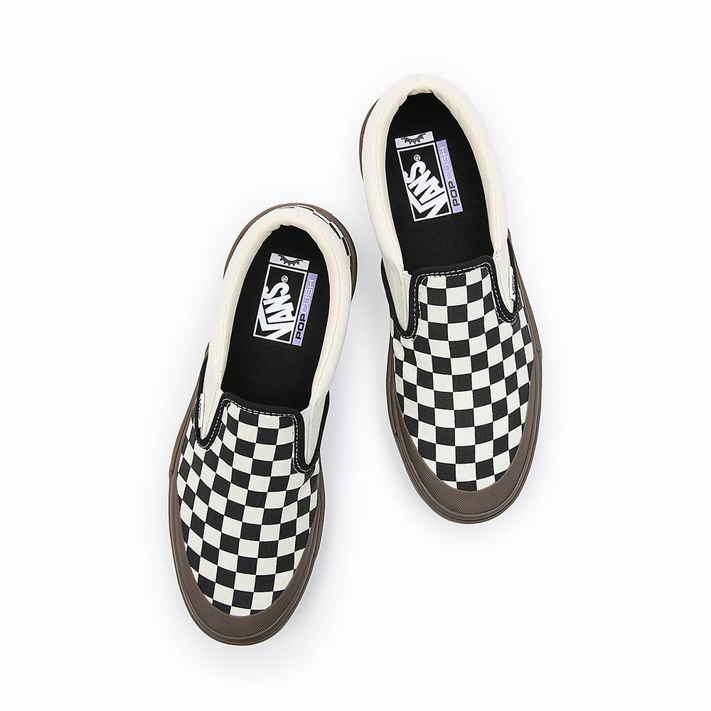 Zapatos Slip On Vans BMX Hombre Negras | LNX475263