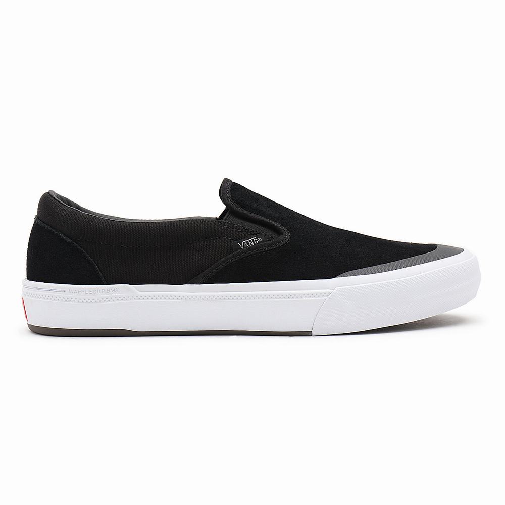 Zapatos Slip On Vans BMX Hombre Negras | WPB475896