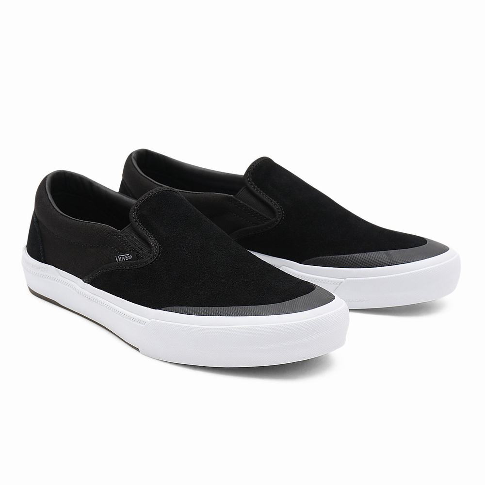 Zapatos Slip On Vans BMX Hombre Negras | WPB475896