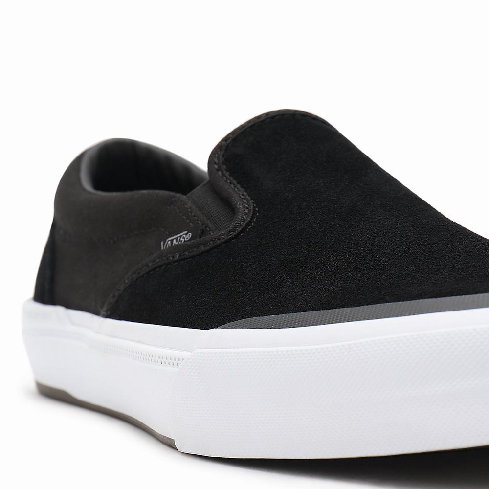 Zapatos Slip On Vans BMX Mujer Negras | RVF037182