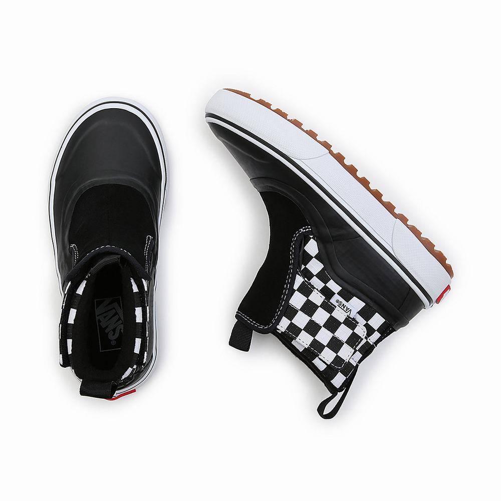 Zapatos Slip On Vans Check Quarter Slip-On Hi Terrain MTE-1 V (4-8 years) Niños Negras | PXJ952167