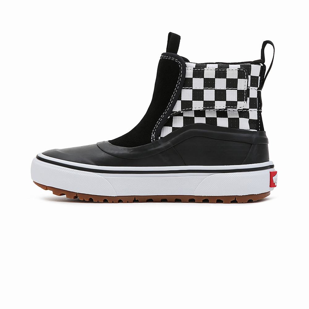 Zapatos Slip On Vans Check Quarter Slip-On Hi Terrain MTE-1 V (4-8 years) Niños Negras | PXJ952167