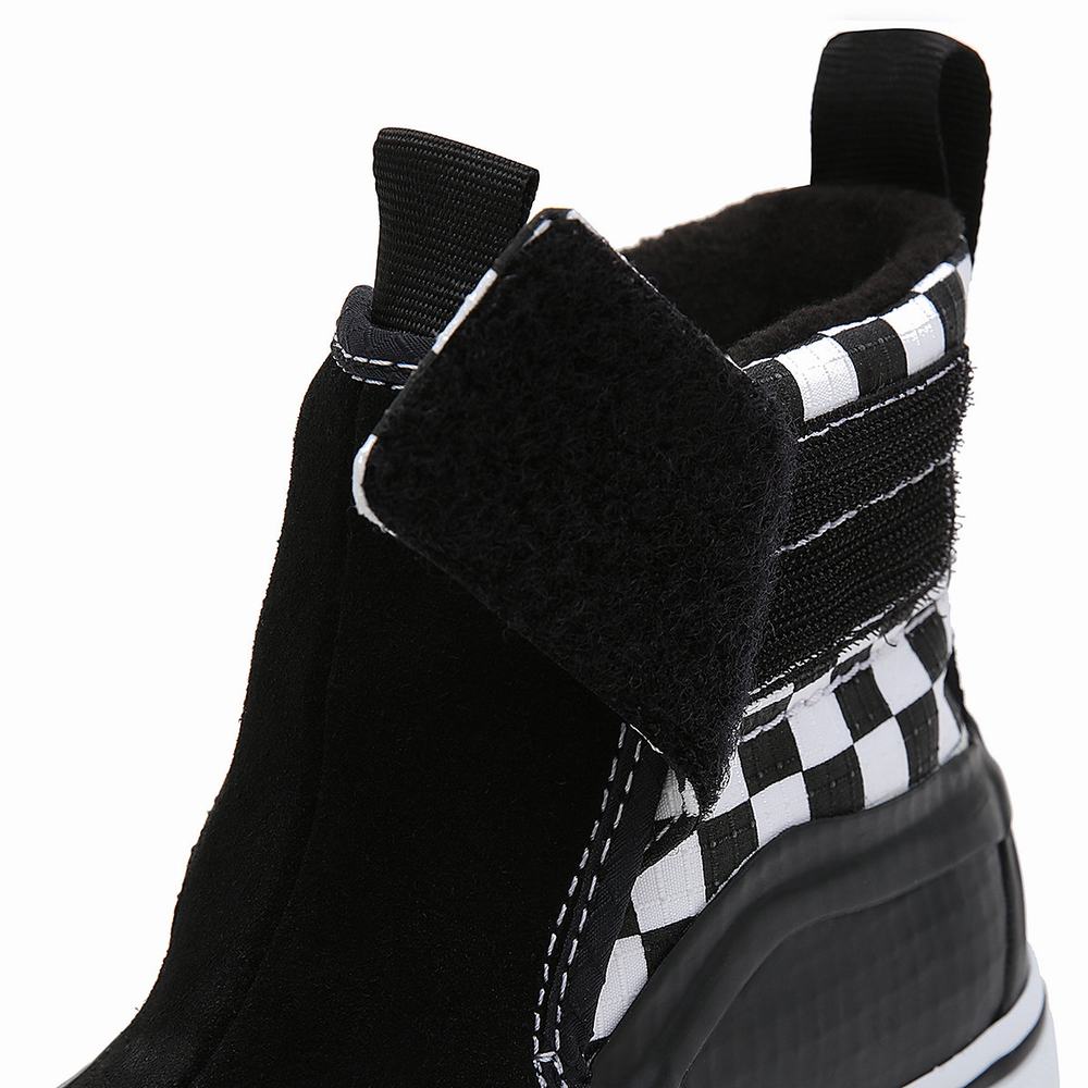 Zapatos Slip On Vans Check Quarter Slip-On Hi Terrain MTE-1 V (4-8 years) Niños Negras | PXJ952167