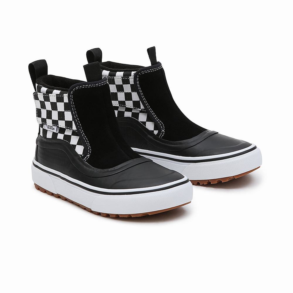 Zapatos Slip On Vans Check Quarter Slip-On Hi Terrain MTE-1 V (4-8 years) Niños Negras | PXJ952167