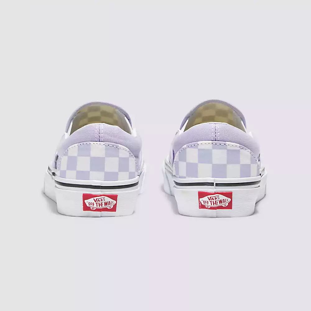 Zapatos Slip On Vans Checkerboard Classic Mujer Moradas | BYP507618