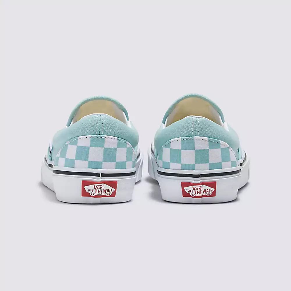 Zapatos Slip On Vans Checkerboard Classic Hombre Azules | LAK357160