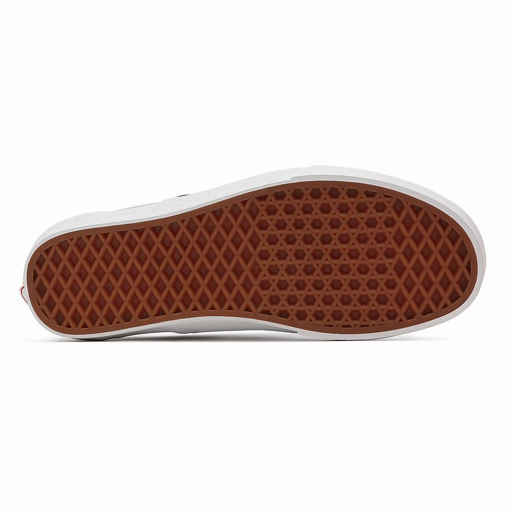 Zapatos Slip On Vans Checkerboard Classic Mujer Moradas | PHQ592817