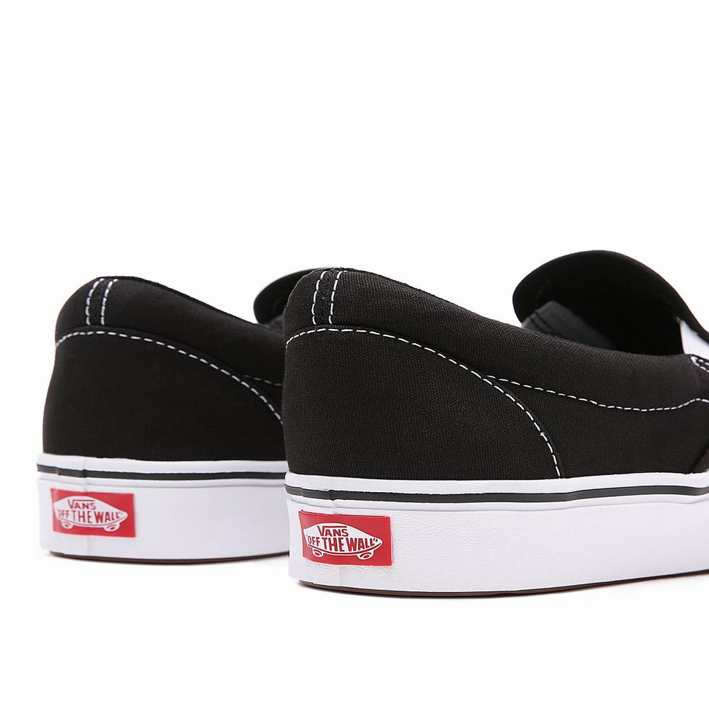 Zapatos Slip On Vans Classic ComfyCush Hombre Negras | EZF936540