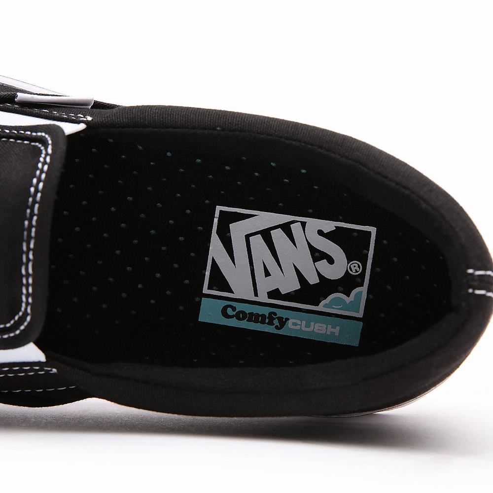 Zapatos Slip On Vans Classic ComfyCush Hombre Negras | EZF936540