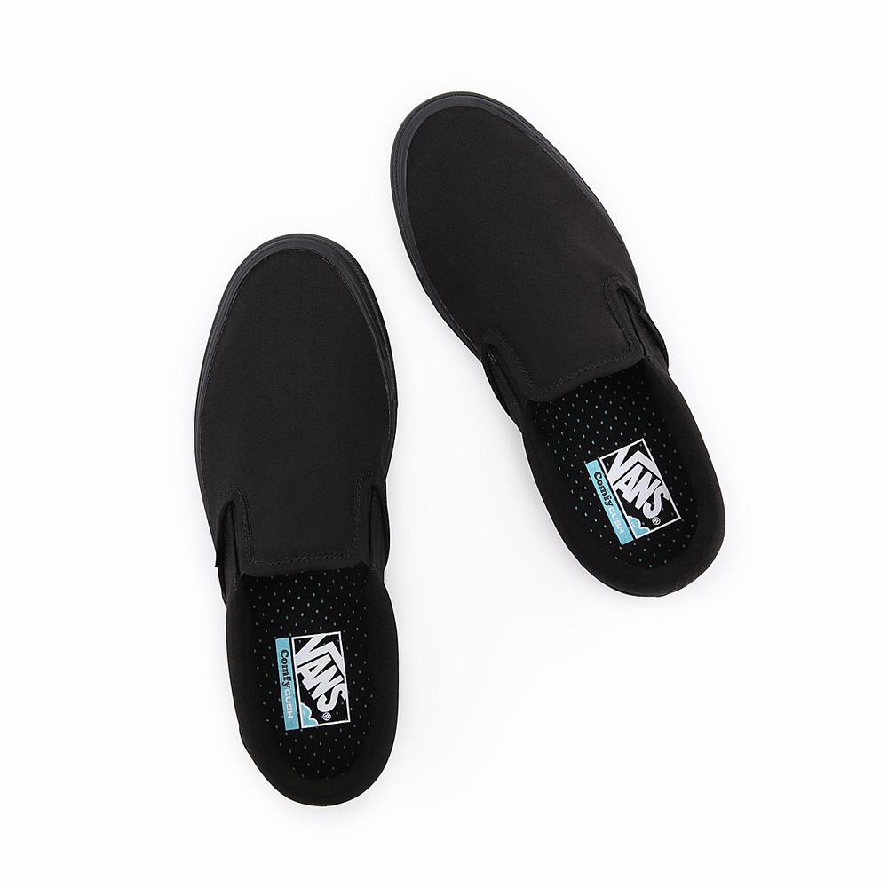 Zapatos Slip On Vans Classic ComfyCush Hombre Negras | WHM269743