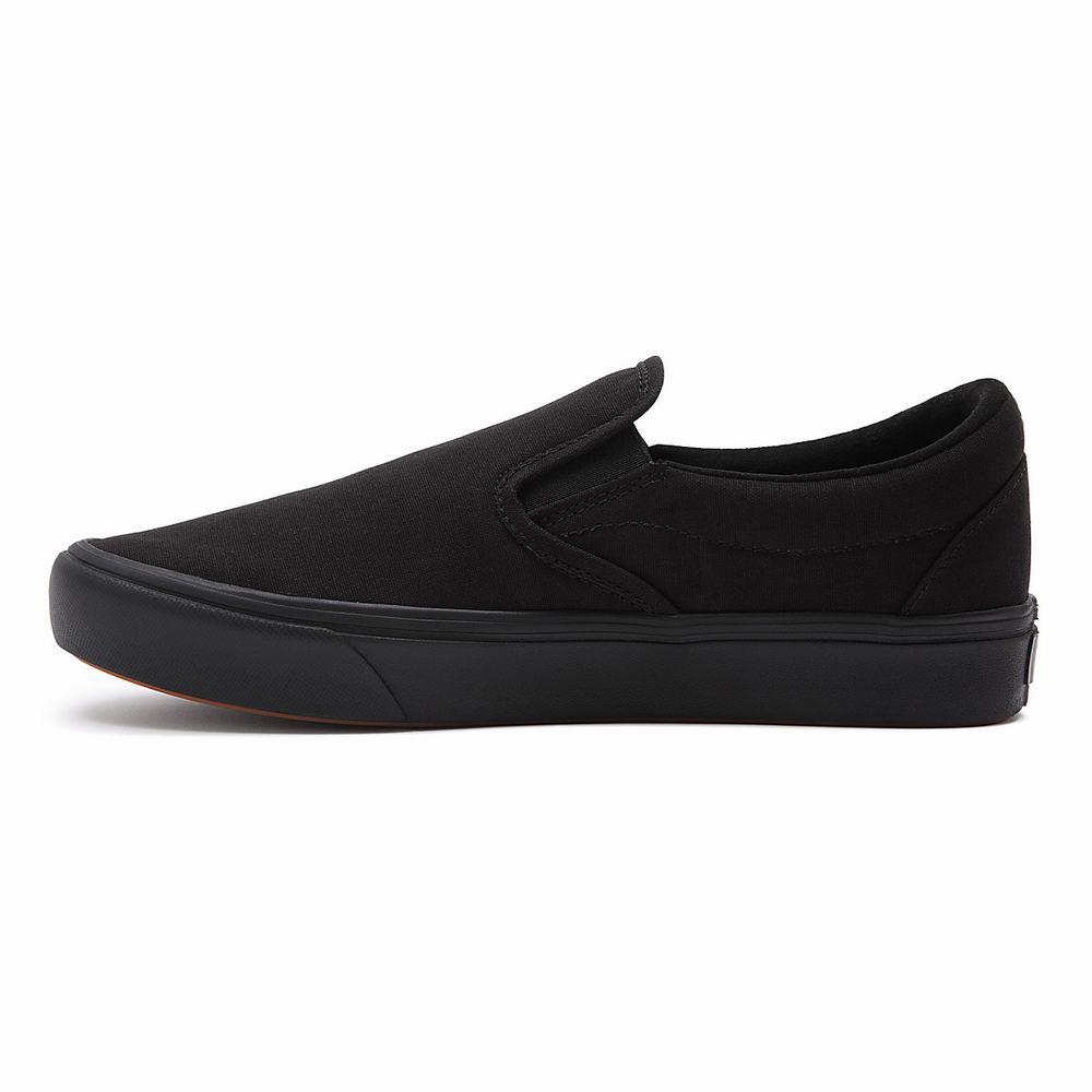 Zapatos Slip On Vans Classic ComfyCush Hombre Negras | WHM269743