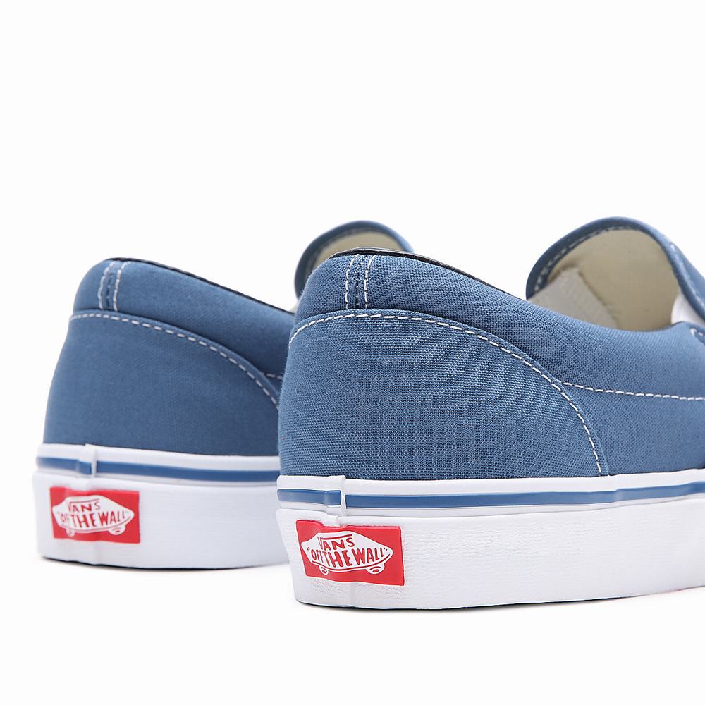 Zapatos Slip On Vans Classic Hombre Azules | AUR960235