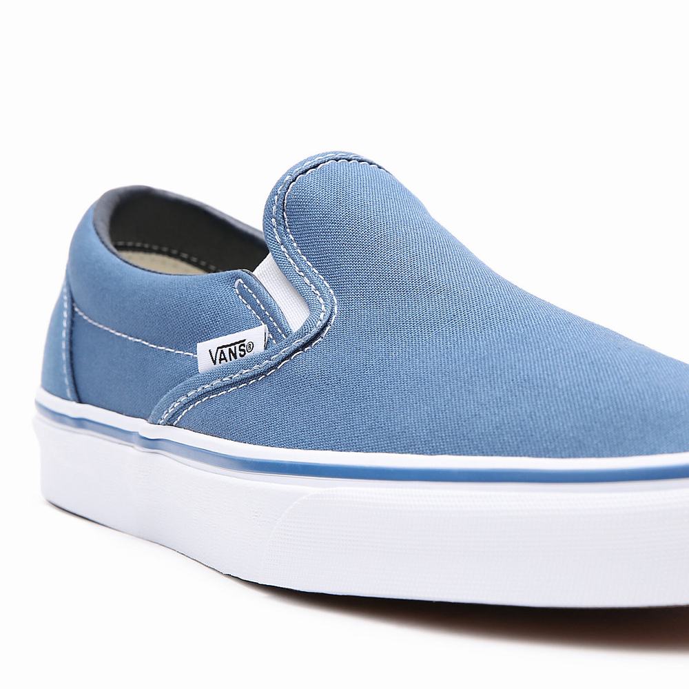 Zapatos Slip On Vans Classic Hombre Azules | AUR960235