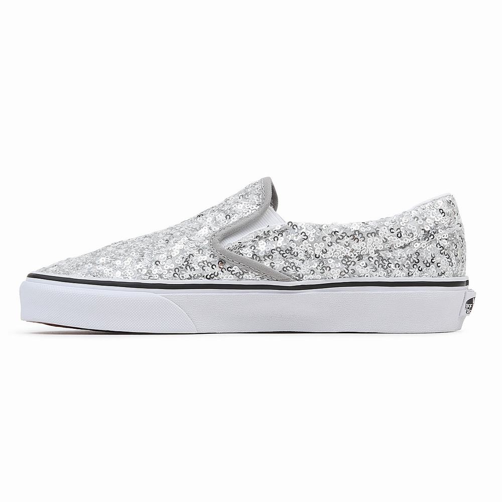 Zapatos Slip On Vans Classic Hombre Gris | OHJ563190