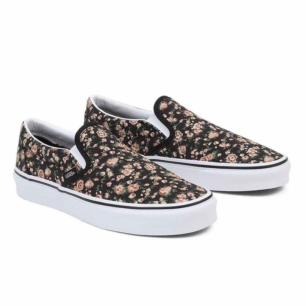 Zapatos Slip On Vans Classic Hombre Negras | ADT902471