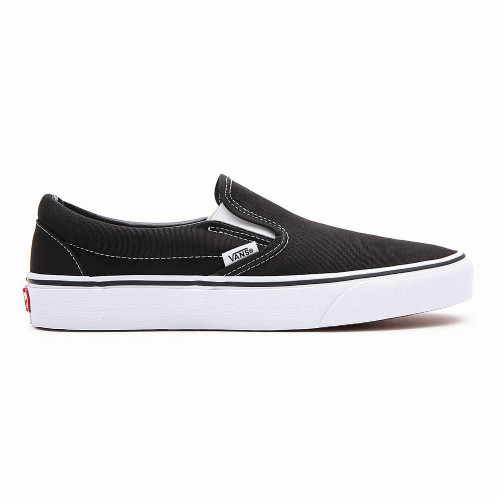 Zapatos Slip On Vans Classic Hombre Negras | KIS019378