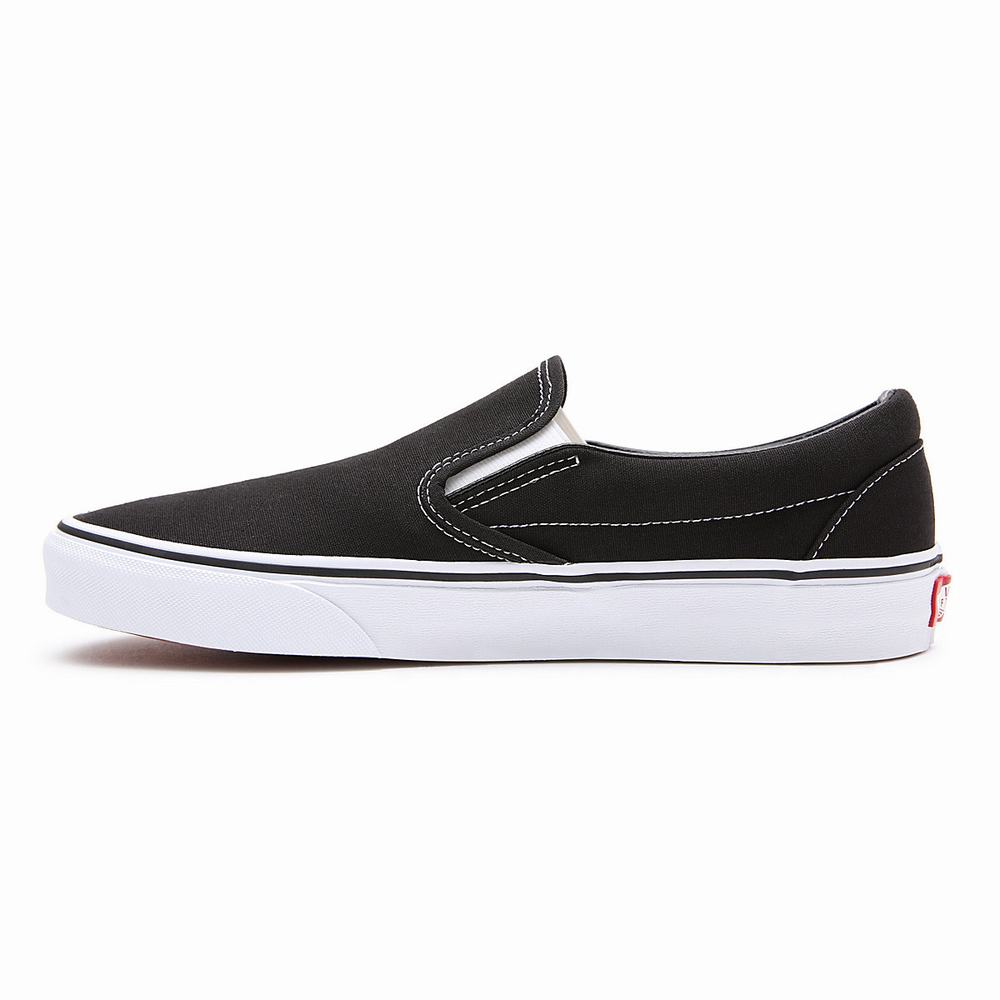 Zapatos Slip On Vans Classic Hombre Negras | KIS019378