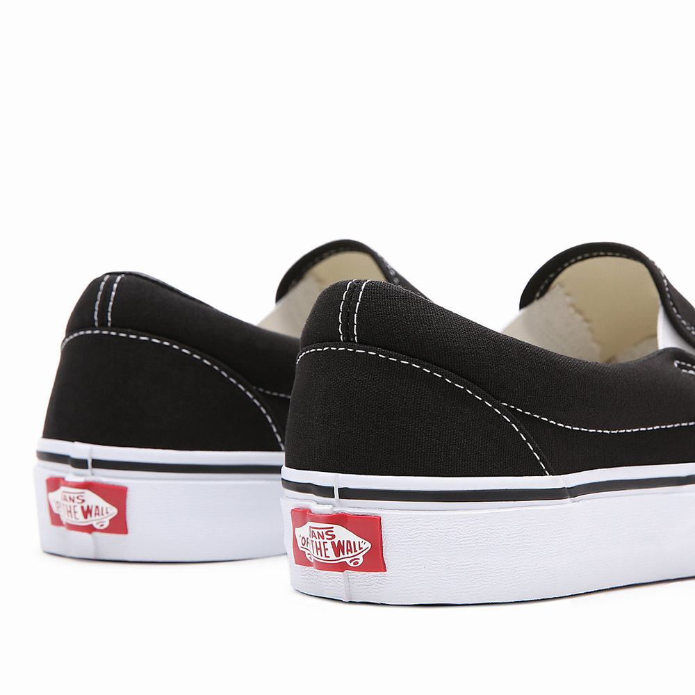 Zapatos Slip On Vans Classic Hombre Negras | KIS019378