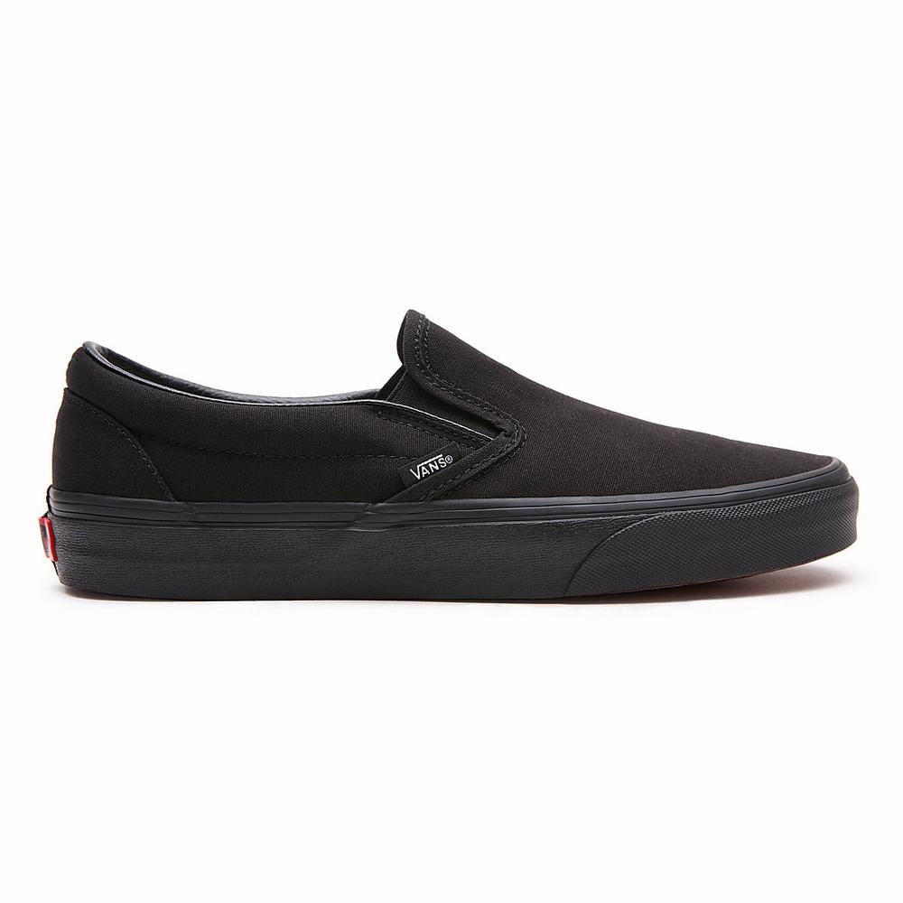 Zapatos Slip On Vans Classic Hombre Negras | ULZ208463