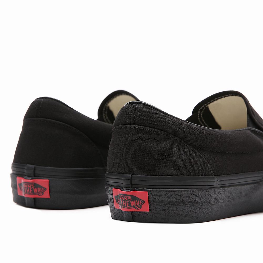 Zapatos Slip On Vans Classic Hombre Negras | ULZ208463