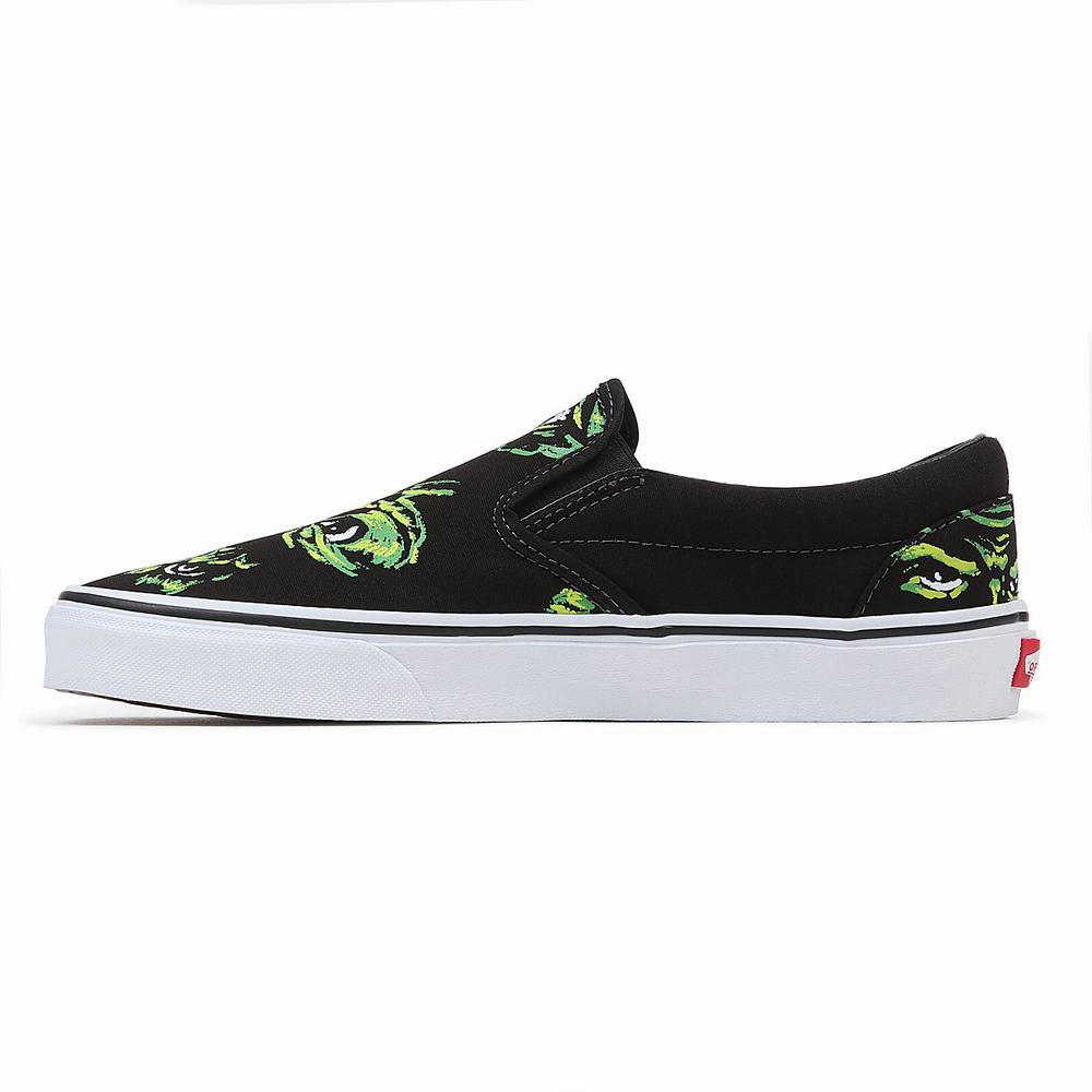 Zapatos Slip On Vans Classic Hombre Negras | XOG426185