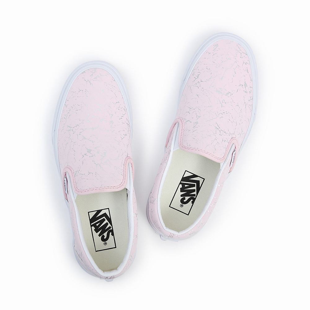 Zapatos Slip On Vans Classic Hombre Rosas | KMT546381