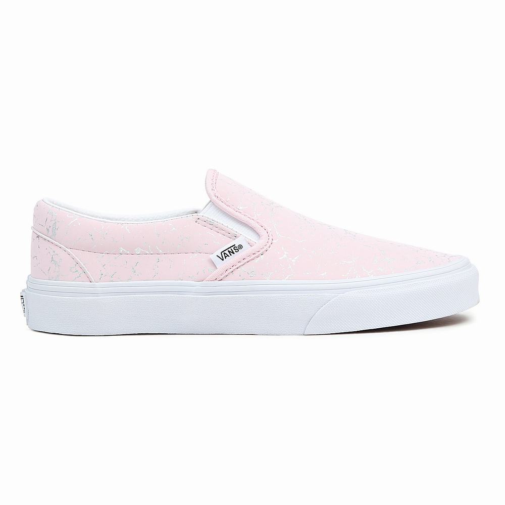 Zapatos Slip On Vans Classic Hombre Rosas | KMT546381