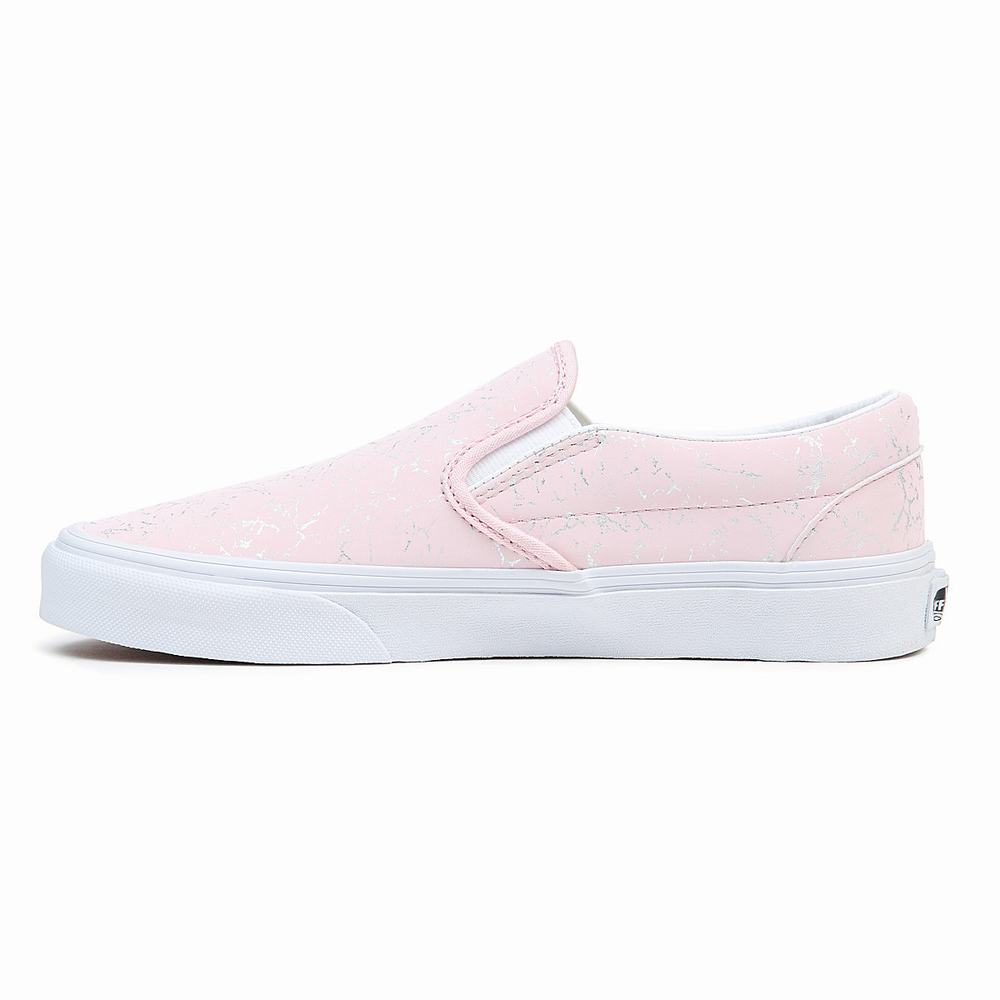 Zapatos Slip On Vans Classic Hombre Rosas | KMT546381