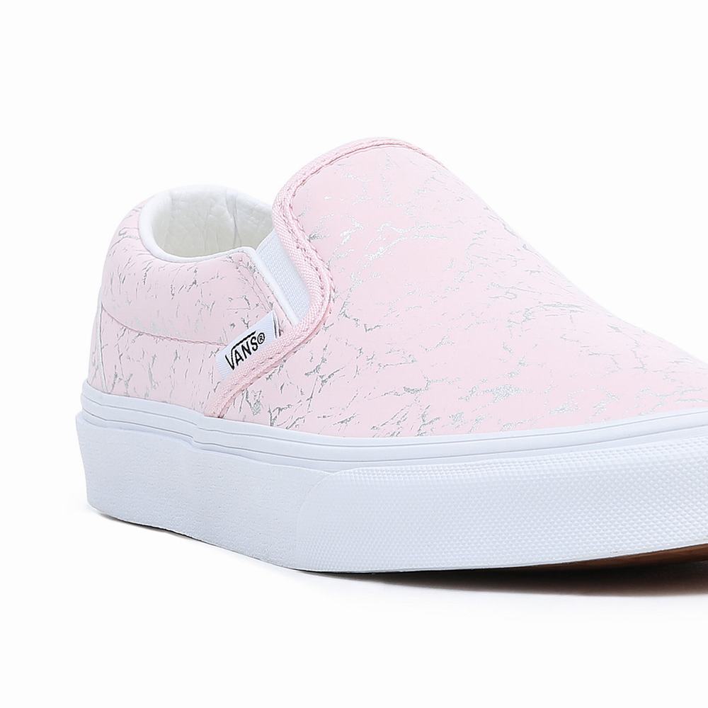 Zapatos Slip On Vans Classic Hombre Rosas | KMT546381