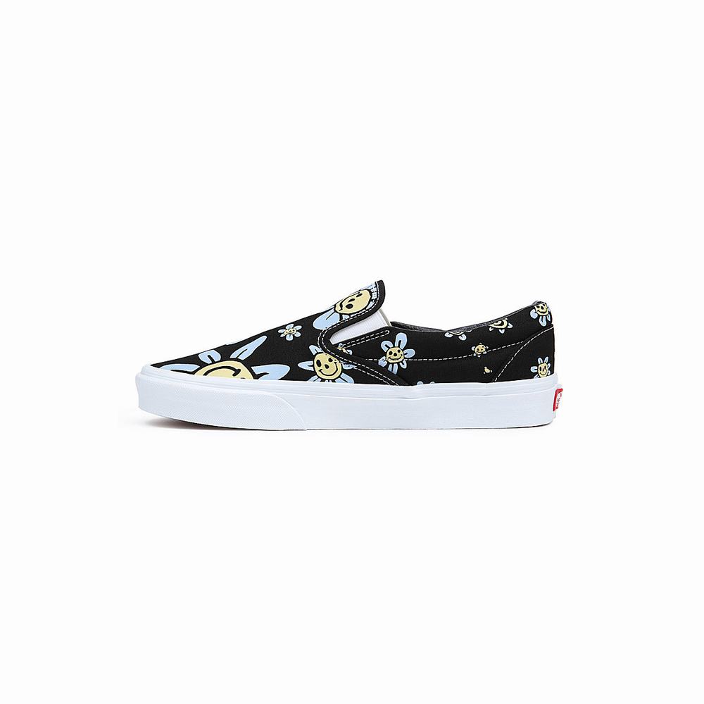 Zapatos Slip On Vans Classic Mujer Negras | LBT791384