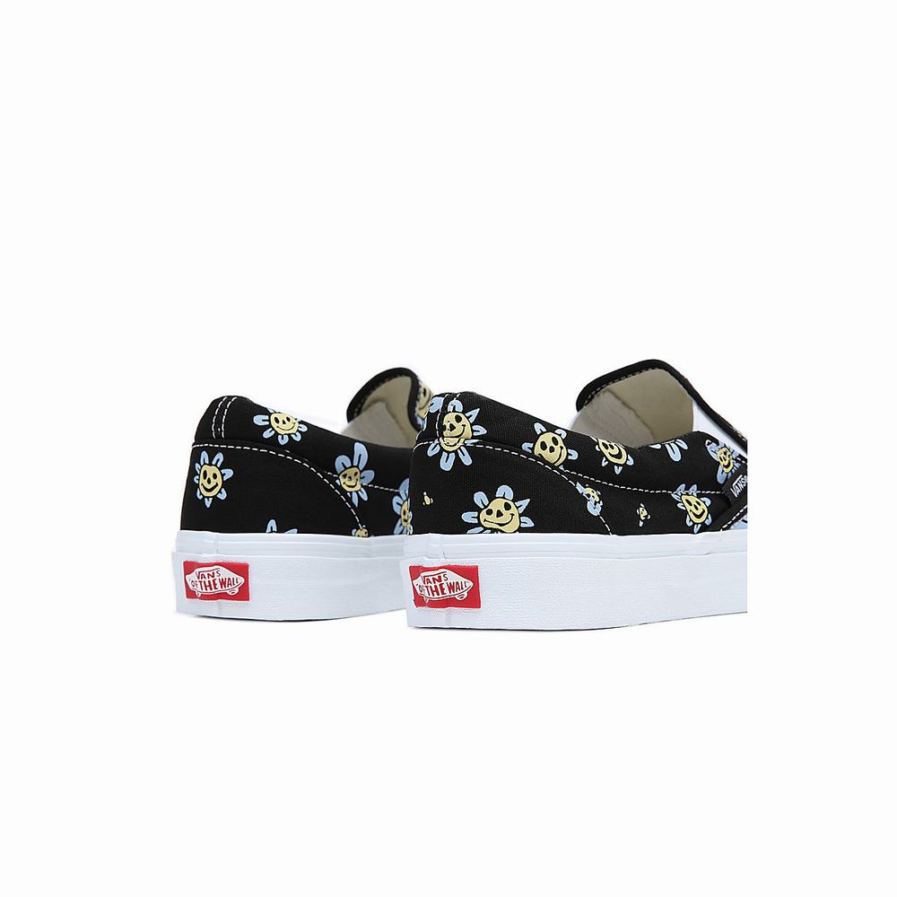 Zapatos Slip On Vans Classic Mujer Negras | LBT791384