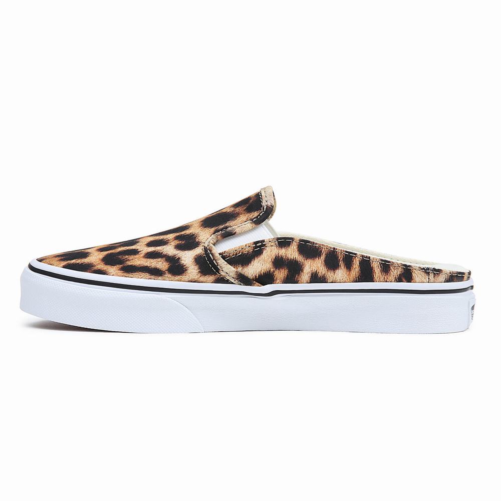 Zapatos Slip On Vans Classic Slip-On Mule Mujer Marrones | BQI783246