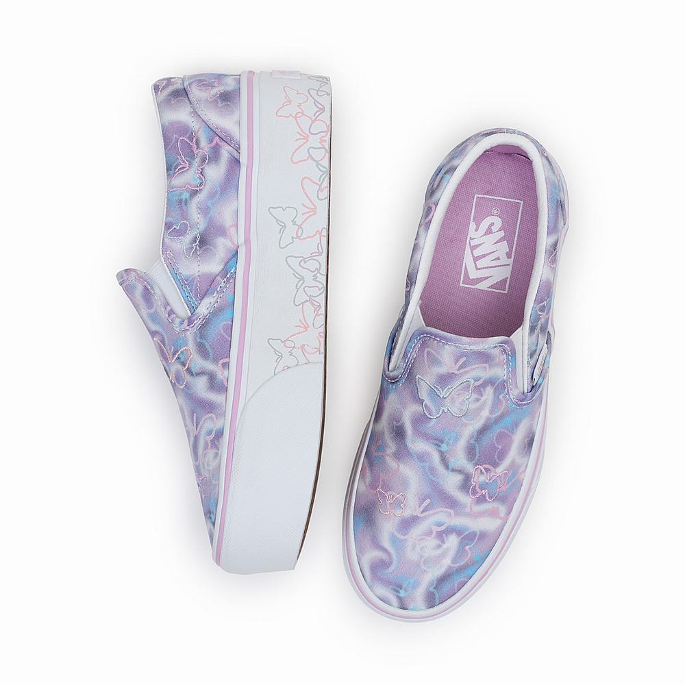 Zapatos Slip On Vans Classic Slip-On Stackform Mujer Multicolor | SPF456098