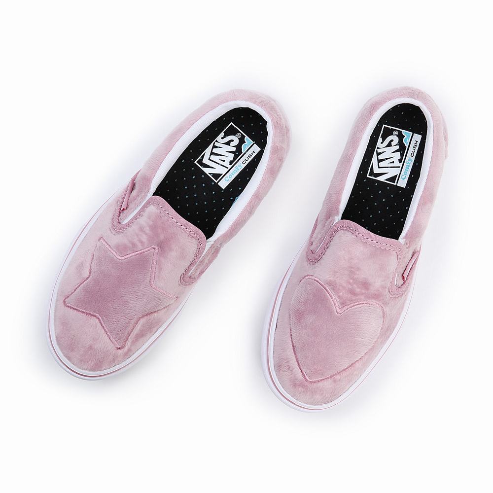 Zapatos Slip On Vans ComfyCush (4-8 years) Niños Rosas | ZXE308795