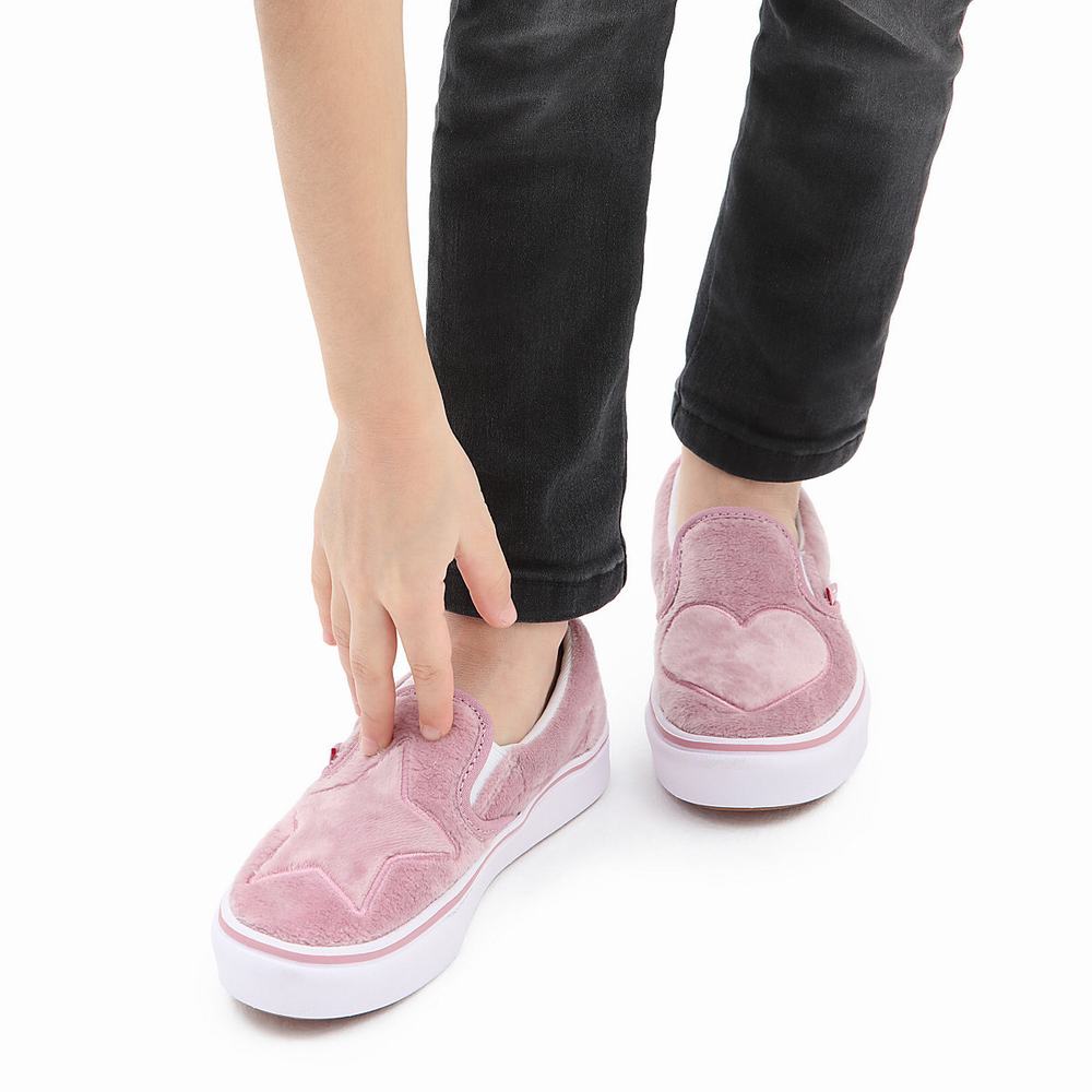 Zapatos Slip On Vans ComfyCush (4-8 years) Niños Rosas | ZXE308795