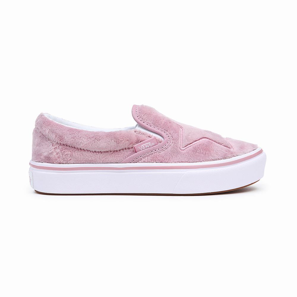 Zapatos Slip On Vans ComfyCush (4-8 years) Niños Rosas | ZXE308795