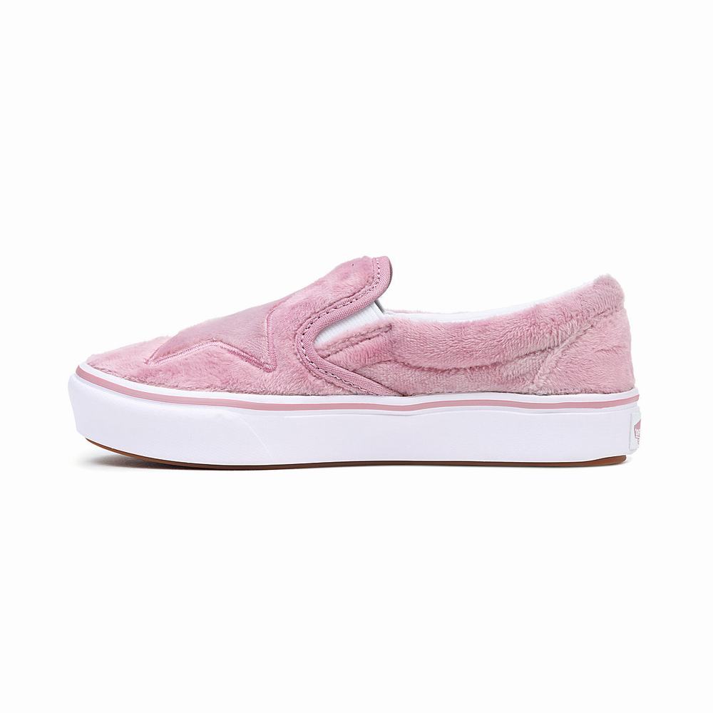 Zapatos Slip On Vans ComfyCush (4-8 years) Niños Rosas | ZXE308795