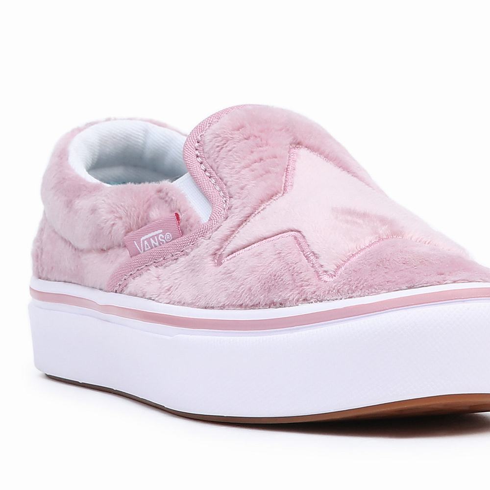 Zapatos Slip On Vans ComfyCush (4-8 years) Niños Rosas | ZXE308795