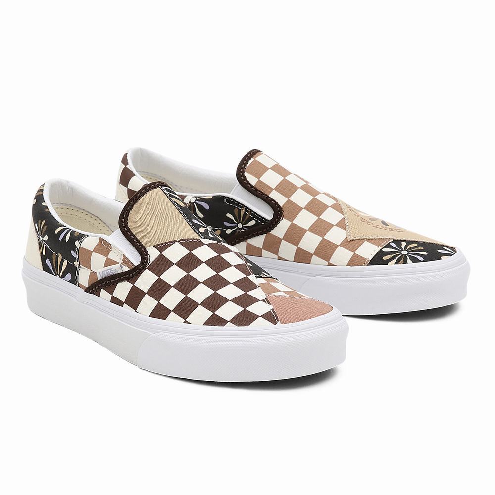 Zapatos Slip On Vans Divine Energy Classic Slip-On Patchwork Mujer Multicolor | EBU960541