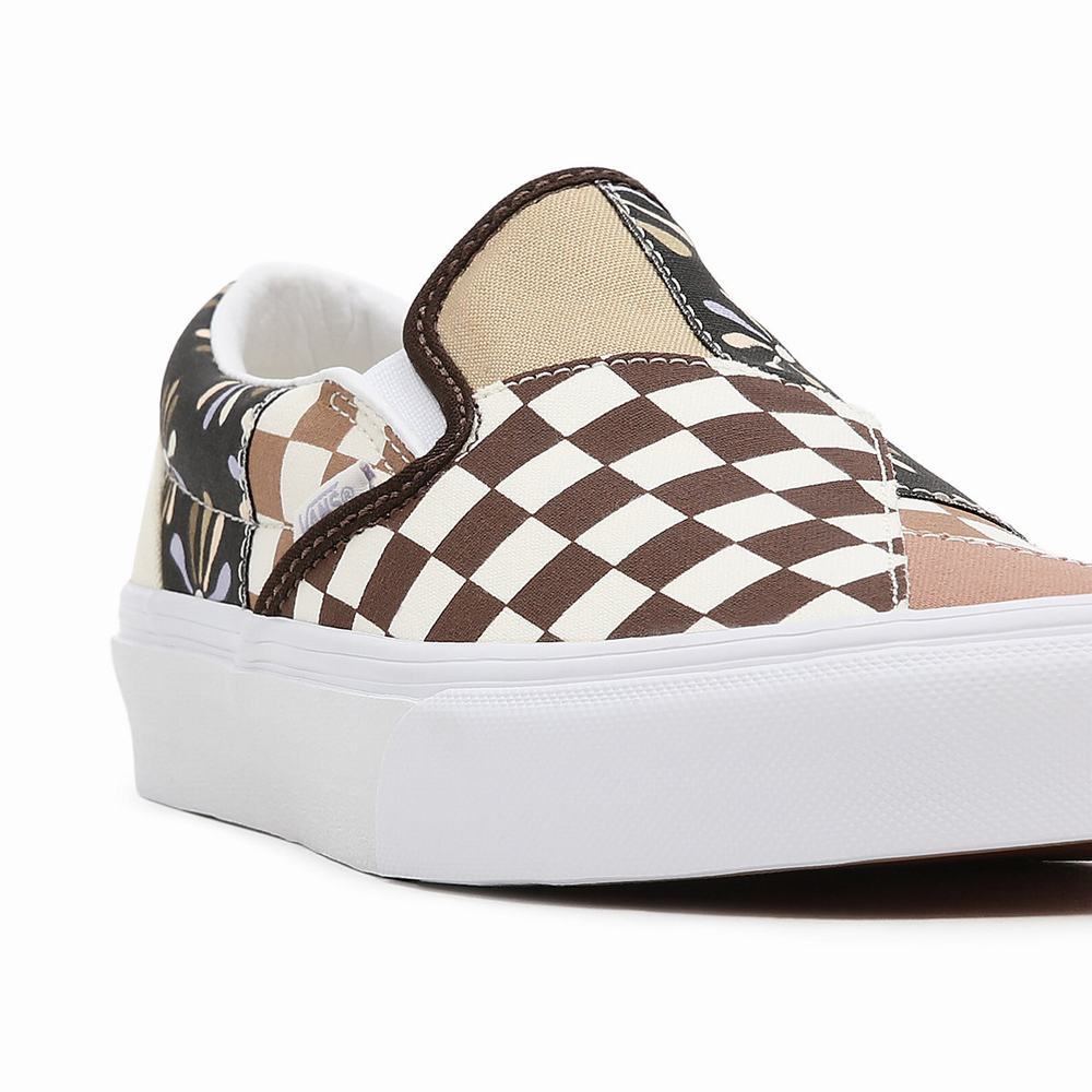 Zapatos Slip On Vans Divine Energy Classic Slip-On Patchwork Hombre Multicolor | GBQ128670