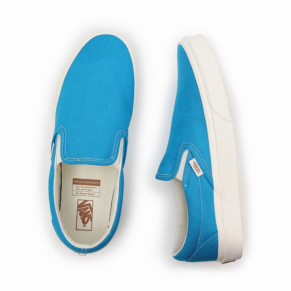 Zapatos Slip On Vans Eco Theory Classic Hombre Azules | AIO061579