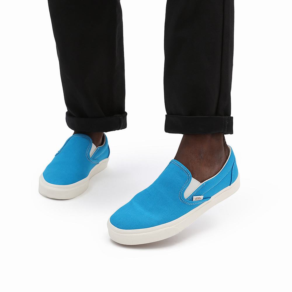 Zapatos Slip On Vans Eco Theory Classic Hombre Azules | AIO061579