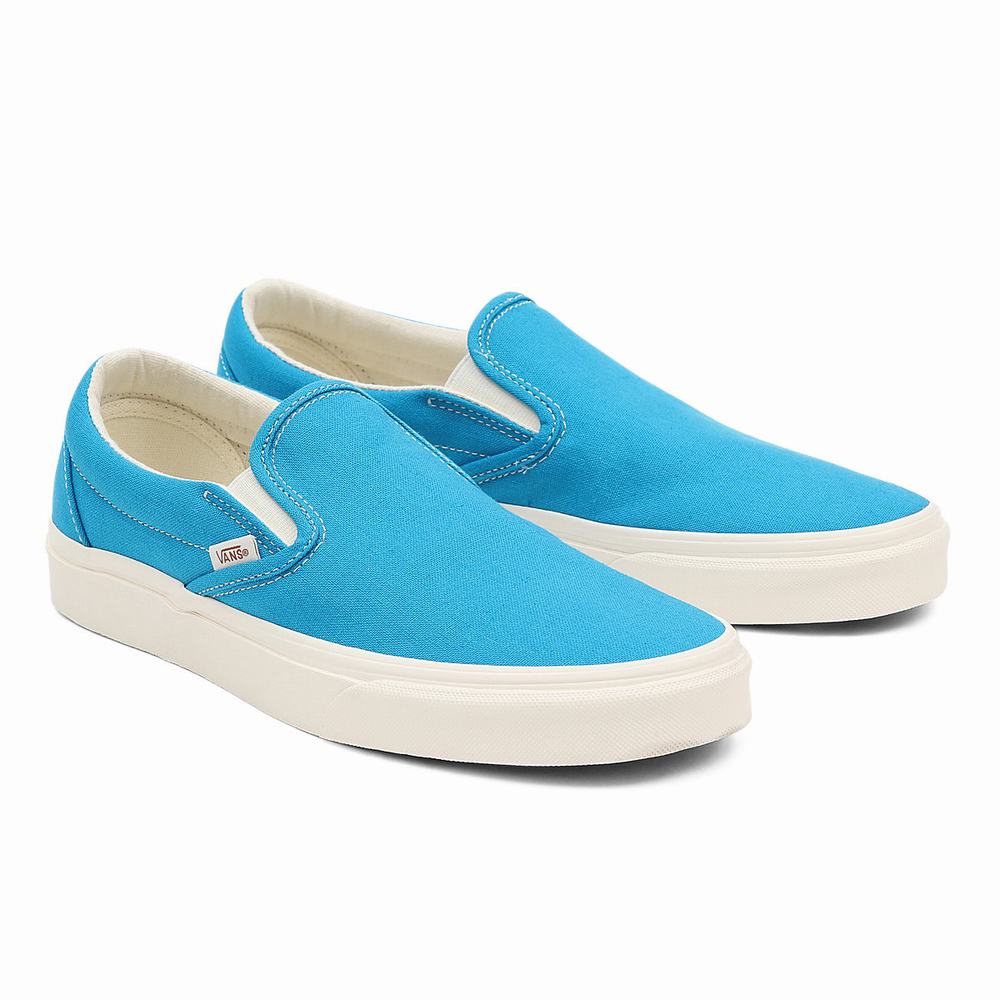 Zapatos Slip On Vans Eco Theory Classic Mujer Azules | RTB085791