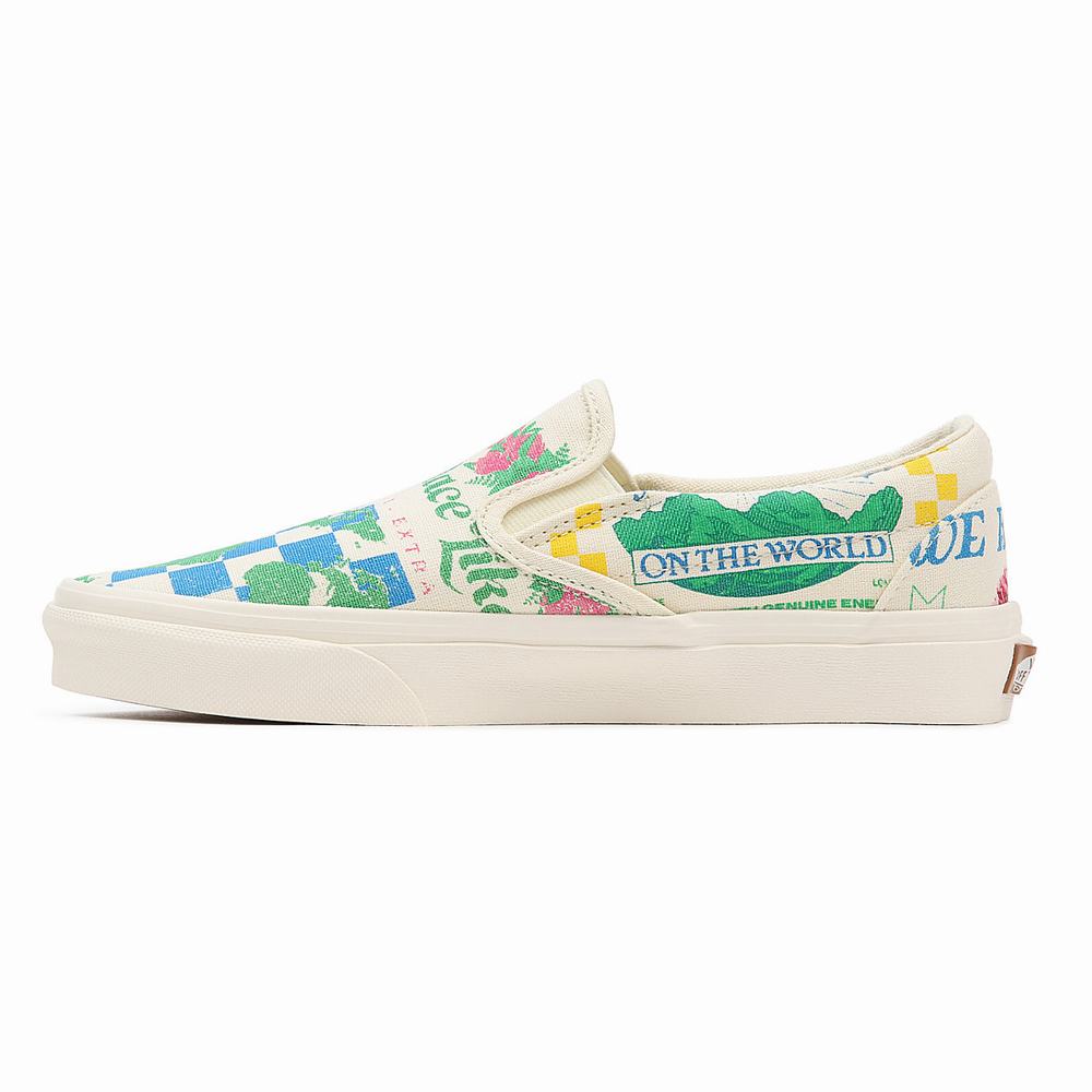 Zapatos Slip On Vans Eco Theory Classic Mujer Multicolor | VWF123695