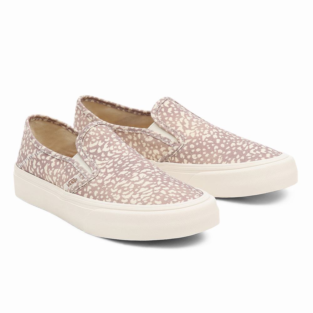 Zapatos Slip On Vans Eco Theory Slip-On SF Hombre Rosas | ELY107624