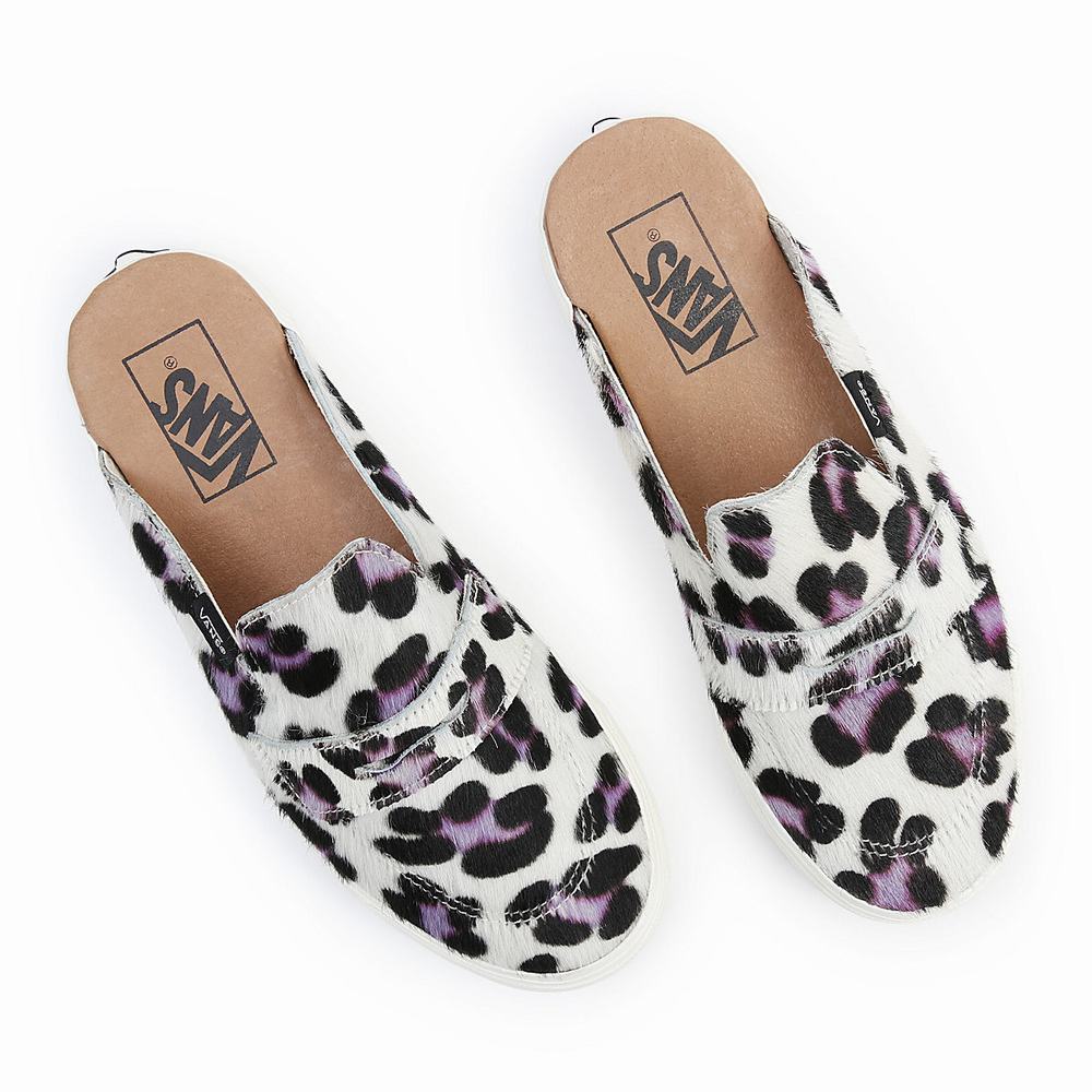 Zapatos Slip On Vans Estilo 53 Mule Mujer Blancas | BGS412860