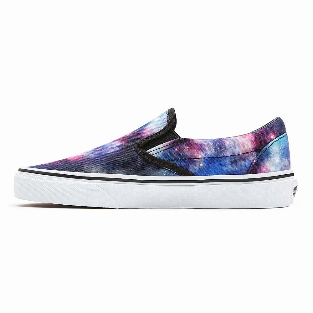 Zapatos Slip On Vans Galaxy Classic Mujer Azules | BOV895372