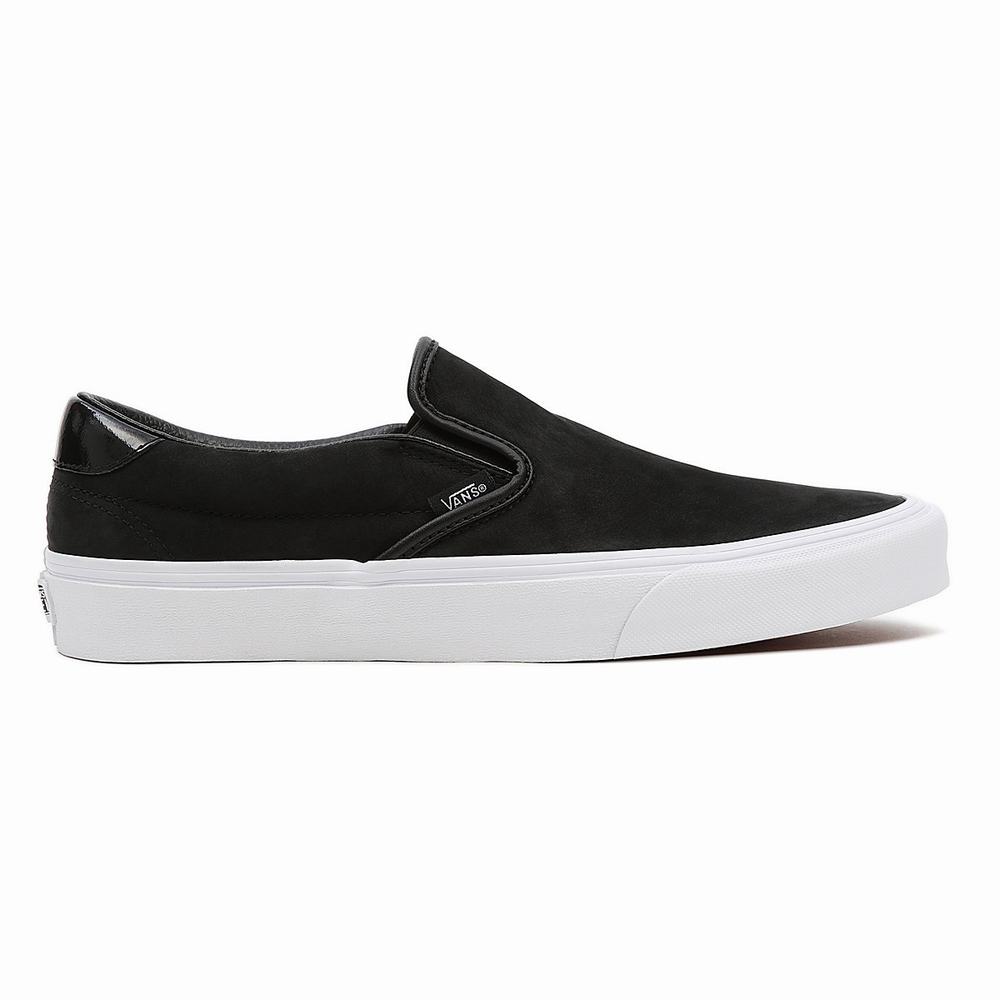 Zapatos Slip On Vans Matte Shine Slip-On 59 Mujer Negras | GCP789105